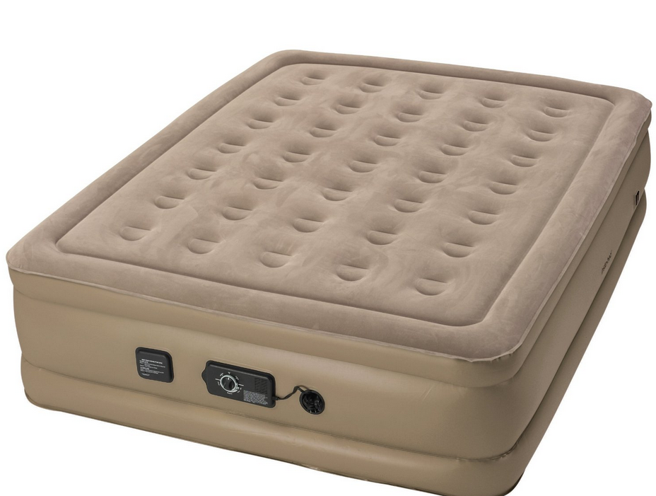 Insta Raised Air Bed with Never Flat Pump